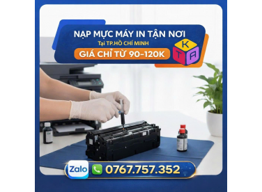 Dịch Vụ Nạp Mực Máy In Tận Nơi Tại Quận Thủ Đức – Giá Từ 90.000đ