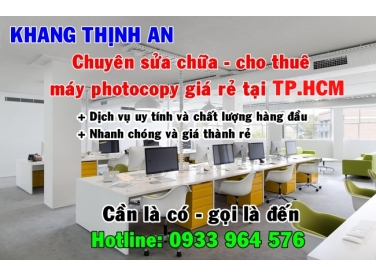 Sửa chữa máy photocopy tại quận 1