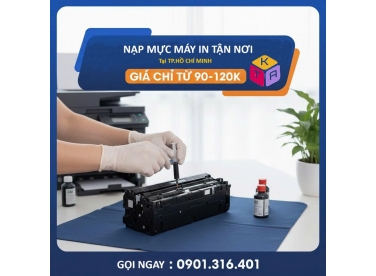 Dịch Vụ Nạp Mực Máy In Tận Nơi TP.HCM – Giá Từ 90.000đ