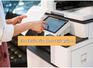 Cho thuê máy photocopy tại quận 1