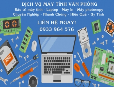 Bảo trì máy tính văn phòng trọn gói cho công ty, doanh nghiệp